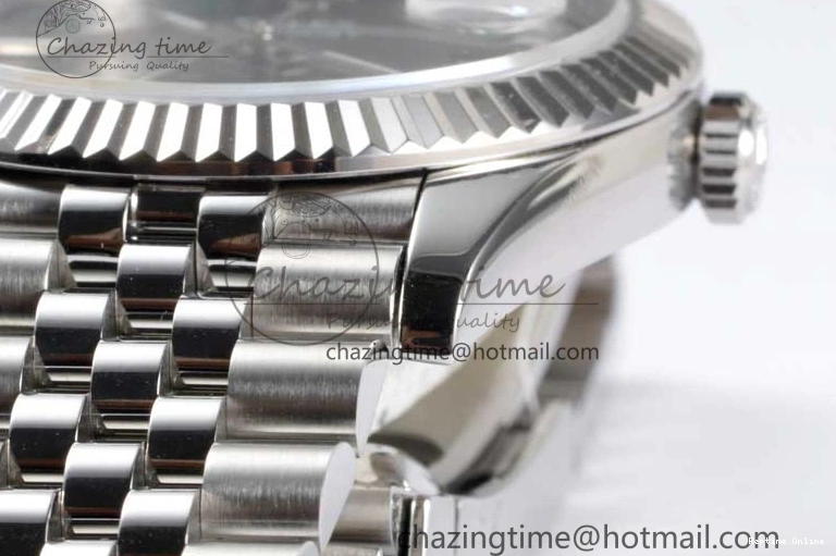0219 Trendsetting DateJust 41 126334 ZF 1:1 Best Edition 904L Steel Gray Dial Stick Marker on Jubilee Bracelet A 2372